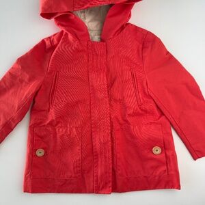 Zara Girls Soft Collection Outerwear Hooded Jacket size 3/4